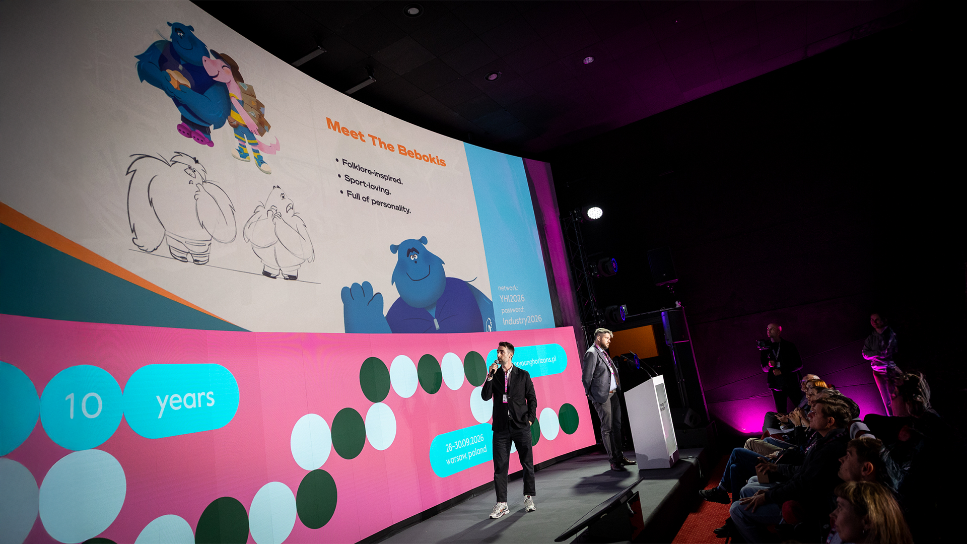 Animwood’s “Sportsville” series at Young Horizons Industry 2026
